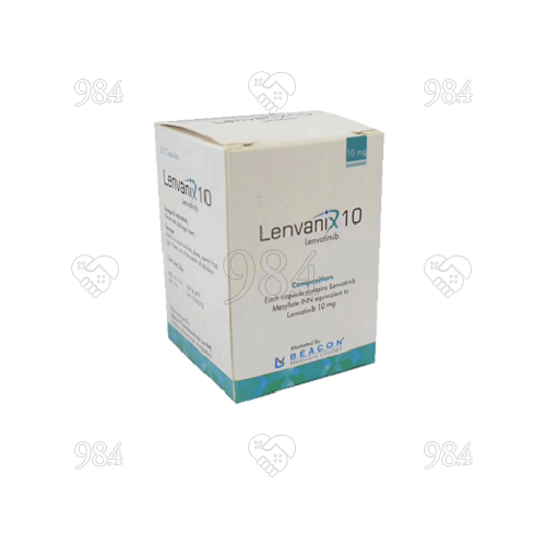 Lenvanix 10mg 30 Capsules, Beacon Image
