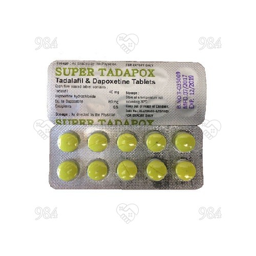 Super Tadapox 10s x 10 Tablets, RSM Image