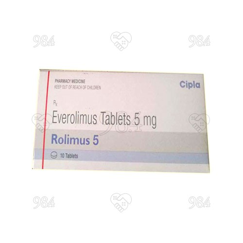 Tablet Rolimus Rolimus 5mg 10s Tablets, Cipla - 98.4 Online