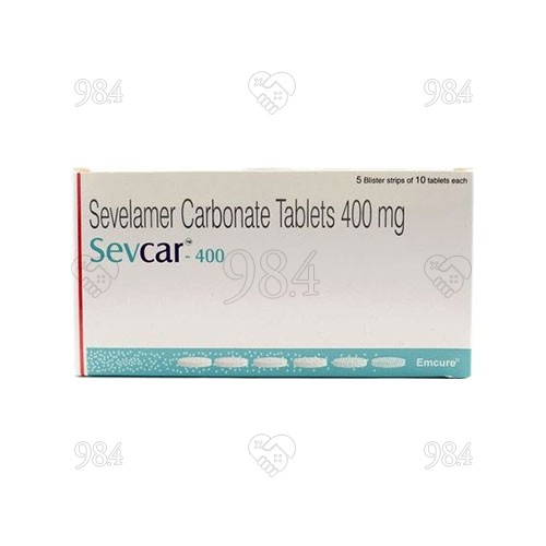 Sevcar 400mg 50 Tablet, Emcure - 98.4 Online